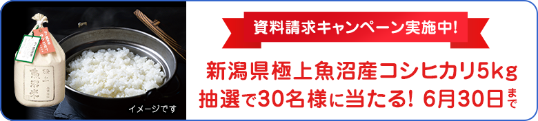 資料請求キャンペーン
