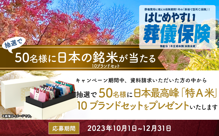 資料請求キャンペーン